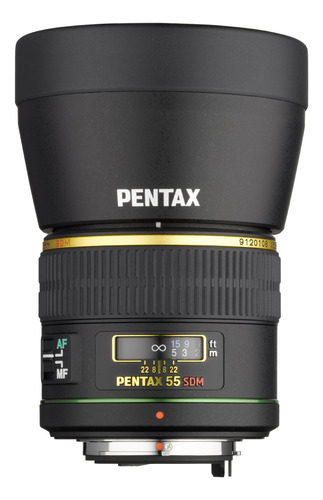 Smc Da 55mm F 1.4 Sdm Prime Standard Lens W Case For Pentax