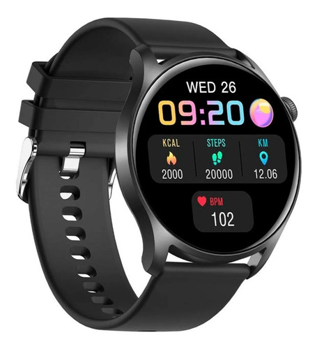 Imagen 4 de 10 de Smartwatch Colmi Sky 8 Black Notificaciones Deportes Salud