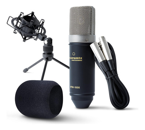 Marantz Professional Mpm-1000 - Micrófono De Condensador Xlr