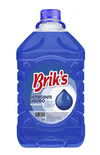 Detergente Matic Briks Azul 5lt