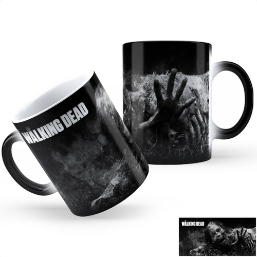 Taza Mágica The Walking Dead Ac Calidad