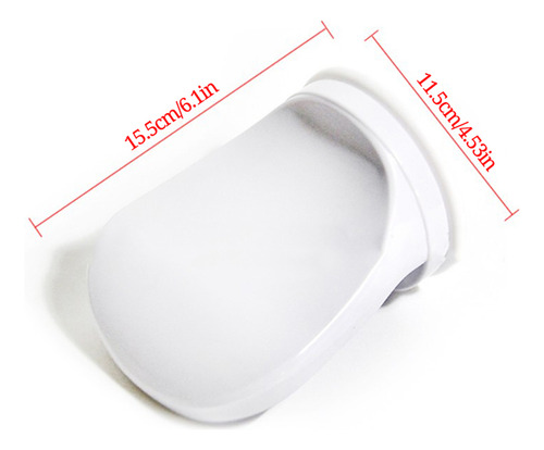 Reposapiés De Plástico Para Baño, Ducha, Afeitado
