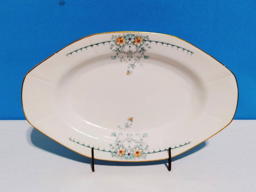 Rabanera De Porcelana Alemana Zeh Schezer & Co. 22 X 13,5 Cm