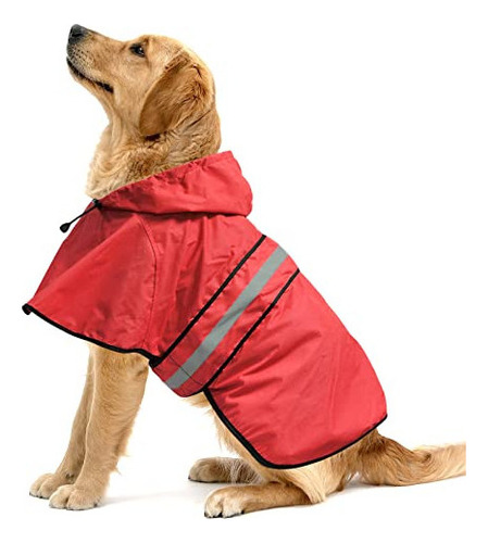 Ezierfy Chubasquero Reflectante Para Perros  Chaqueta Imp