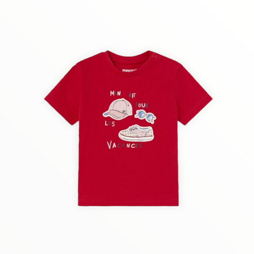 Playera Estampada Manga Corta Bebe Niño Mayoral 1025p23