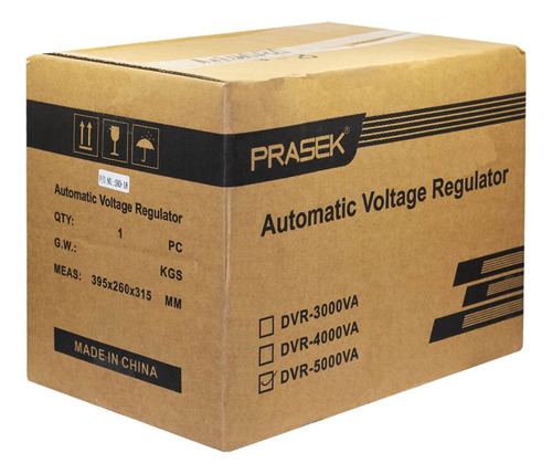 Estabilizador De Voltaje Servomotor 5000va Dvr-5000va Prasek