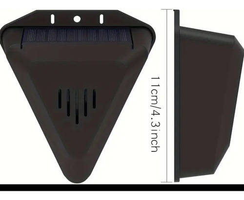 Repelente Solar Para Pajaros Ultrasonico , Jardin