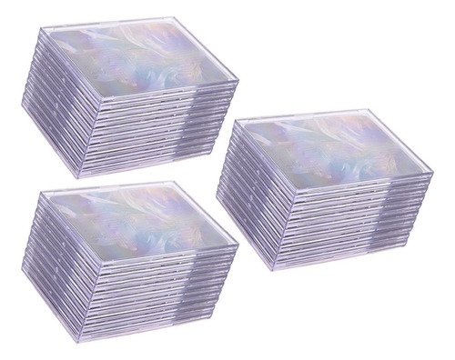 Funda Protectora Transparente Con Funda Para Tarjetas, 30 Un