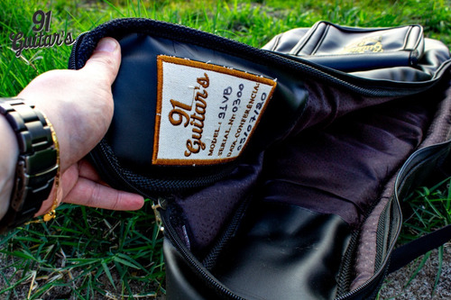 Imagem 1 de 4 de Bag Luxo Violão/guita/bass 91 Guitar's 3ª Geração Black 91