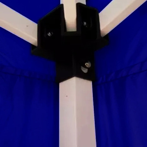 Imagem 5 de 10 de Tenda Gazebo Dobrável Sanfonada 3 X 3 M Azul