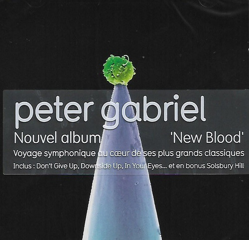Cd Peter Gabriel / New Blood / Symphonic Hits Vers (2011) Eu