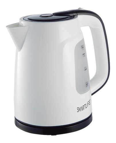 Imagen 2 de 4 de Pava eléctrica Smartlife SL-EK1714 blanca 220V 1.7L