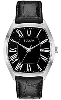 Reloj Bulova Hombre Cuero Clasico 96b290