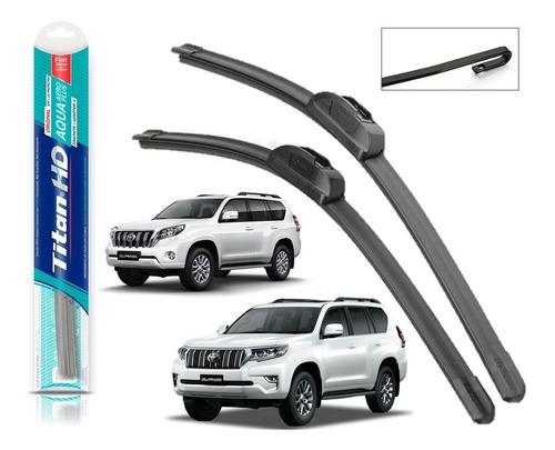 Plumillas Limpiaparabrisas Titan Hd Toyota Prado 2011-2023