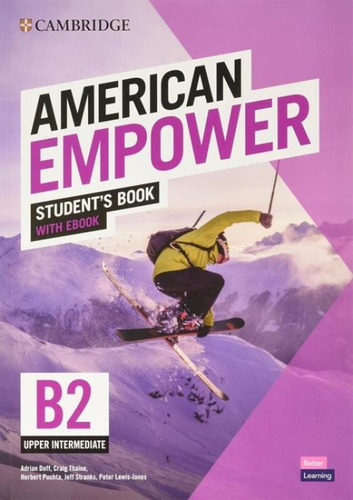American Empower Upper Intermediate B2 Student´s Book With Ebook, De Puchta, Herbert. Editora Cambridge University, Capa Brochura, Edição 1 Em Inglês Americano
