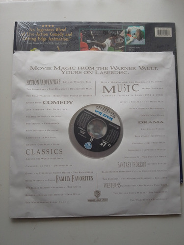 Space Jam Bugs Bunny Michael Jordan Laser Disc 1997 (Usado)