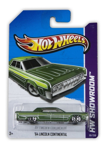 Hot Wheels Hw Showroom '64 Lincoln Continental 2013 X1856