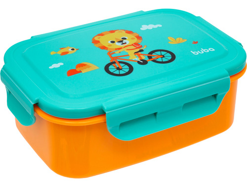 Bento Box Infantil Buba Cor Laranja
