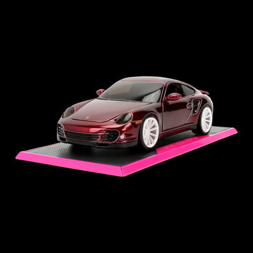 1/24 Porsche 911 Turbo (997) Jada Color Guinda
