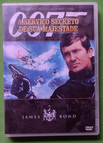 Dvd 007 James Bond A Serviço Secreto De Sua Majestade