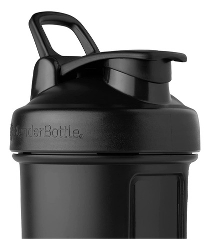 Botella Coctelera 32 Oz Para Batidos De Proteínas Negra
