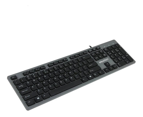 Teclado Cableado Meetion Slim K841 Usb Febo