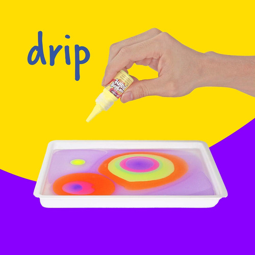 Kit De Pintura Para Niños De 6-1 Con Juego De Marbling