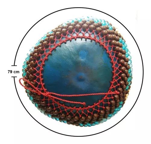 Xequerê Zanzart Médio Agbê Cabaça Artesanal Instrumento