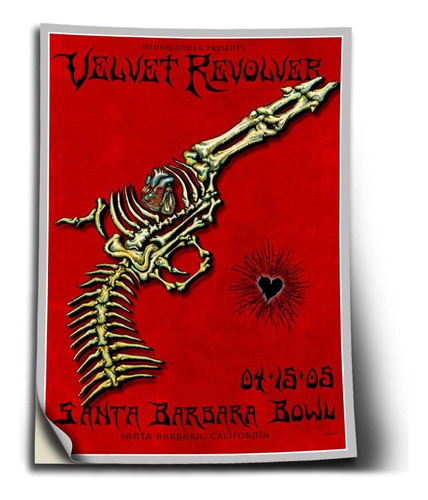 Adesivo Velvet Revolver Weiland Slash Auto Colante A0 C