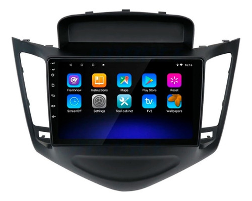 Stereo Android 13 10 Chevrolet Cruze 2010-2012 4+64 Cplay 