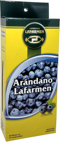 Arandano Lafarmen X 300 Comprimidos