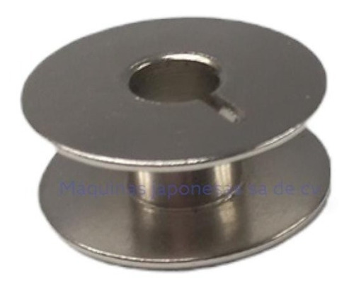 Imagen 3 de 3 de 100 Carretel Metálico Para Máquina De Coser Industrial