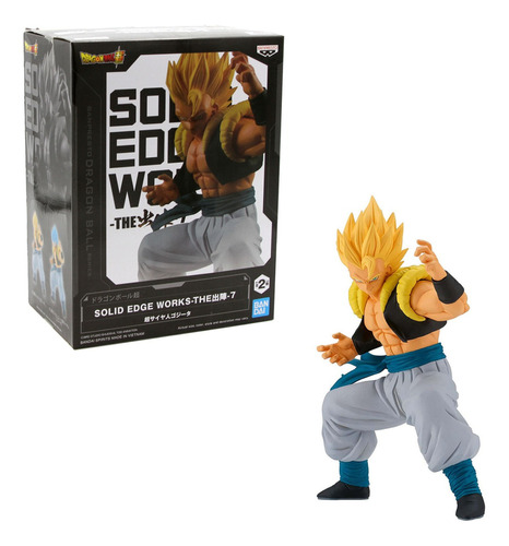 Banpresto Solid Edge Works Dbz - Super Saiyan Gogeta