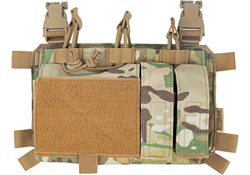 Triple Mag Pouch With Utility Pouch Tactical Placard For M4 