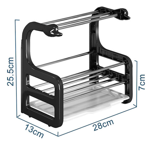 Escurridor De , Estante Resistente For Montado En La Pared