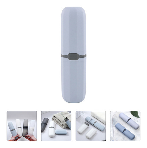 Funda De Viaje Para Cepillos De Dientes Con Soporte Para Pas