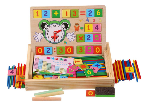 Juguetes De Madera, Juegos De Matemáticas, Bloques Y Palos
