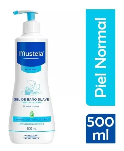 Gel De Baño Bebe Mustela Suave X 500 Ml Maternelle