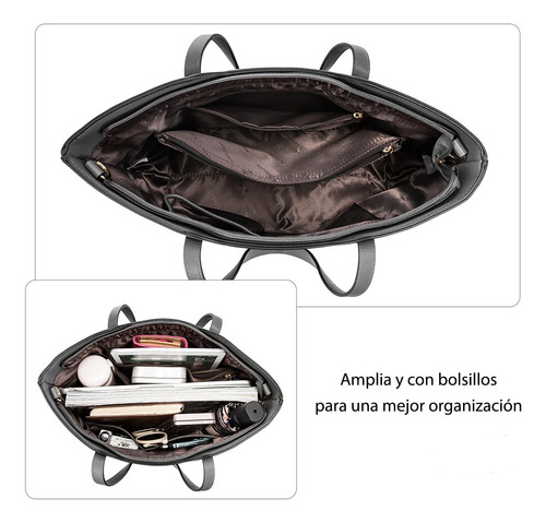 Bolsa Lovevook De Mano Para Mujer Set 3 Pza Elegantes