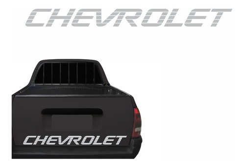 Adesivo Chevrolet Tampa Traseira Pick-up Corsa S10 Chevy 007