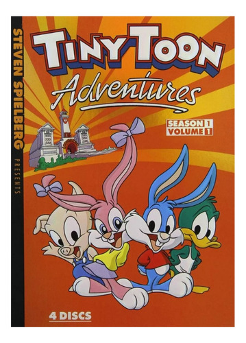 Tiny Toon Aventuras Temporada 1 Vol 1 Y 2 Giftset Dvd