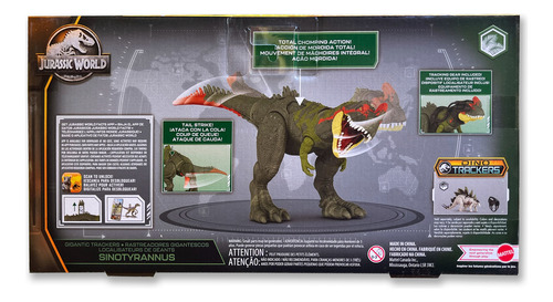Jurassic World, Sinotyrannus, Rastreadores Gigantescos, 2022