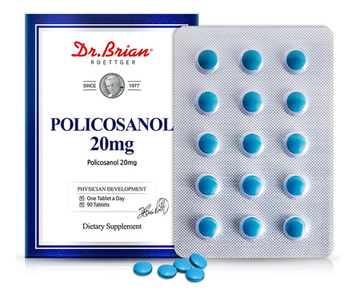 Dr. Brian Policosanol 20 Mg De Caña De Azúcar, Suplementos D