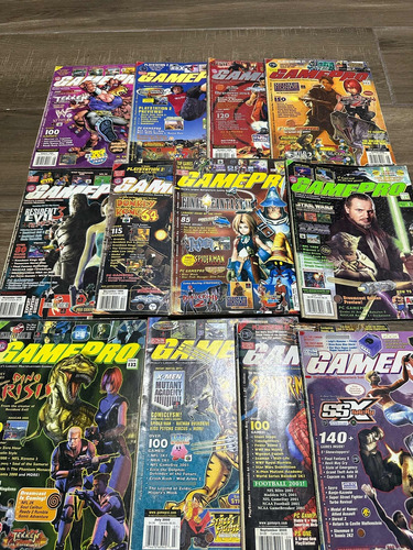 Gamepro Revista Lote Vintage 1999 2000 Originales Videojuego