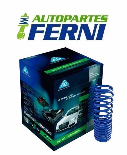 Kit X4 Espirales Resortes Progresivos Chevrolet Aveo Ag