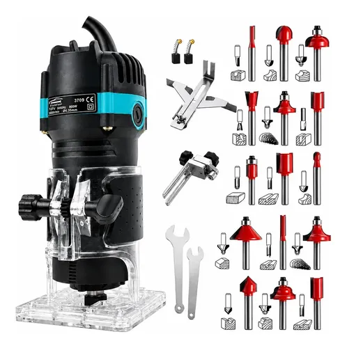 ぷぷ Tupia Elétrica Fixitfast 800W 15 Acessórios Para Madeira e