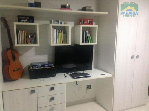 Imagem 13 de 15 de Apartamento Mobiliado À Venda - Tambaú - João Pessoa - Pb - Ap1160