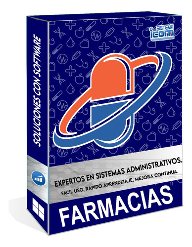 Sistema Para Farmacias Med Patente Y Generico  1 Año 1 Pc