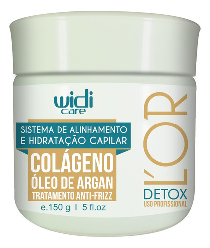 Sistema De Alinhamento Lor Detox 150g - Widi Care