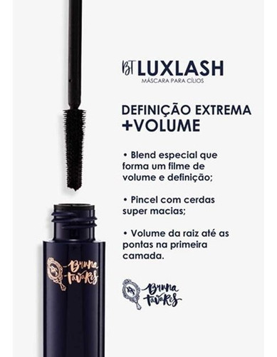Imagem 3 de 3 de Bt Luxlash Bruna Tavares - Máscara De Cílios